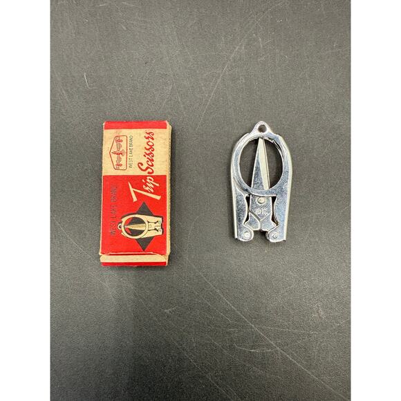 Vintage Trip Scissors - West Lake Brand - in original box - Picture 2 of 9
